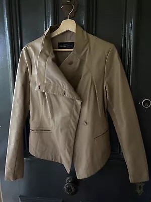 Decjuba Tan Leather Jacket 12 • $70