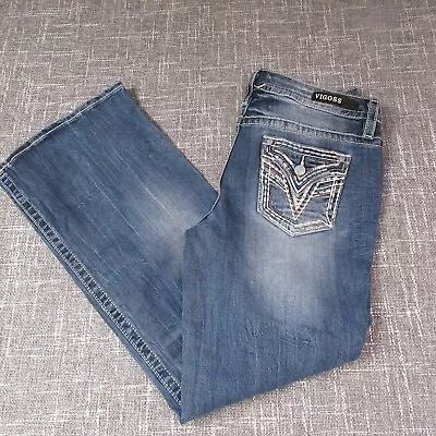 VIGOSS Jeans New With Tags Boot Cut Women Heritage Fit S 12 Length 32 • $21