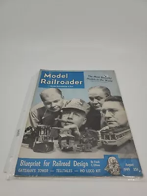 Model Railroader Magazine August 1949 • $9.99