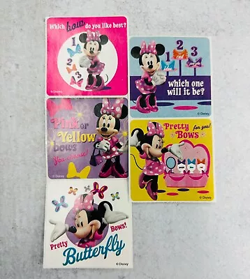 15 Disney Minnie Mouse Pretty Bows Stickers Party Favor Teacher Supply • $2.50