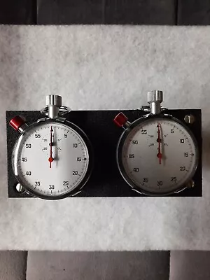  TAG Heuer Rattrapate Stopwatches Valjoux 7722 - NOS Unbranded Race Rally Timer  • £275
