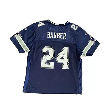 Reebok RBK Dallas Cowboys Football Jersey Marion Barber 24 NFL Kid Jersey XL EUC • $22.99