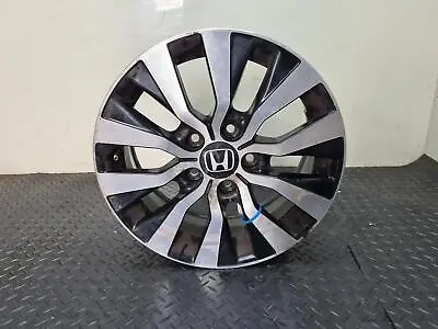 Honda Civic Mk9 2011-2017 6jx16  10 Split Spoke Alloy Wheel Silver/black 16065a • $126.30