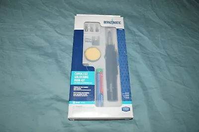 Bernzomatic ~ Cordless Soldering Iron Kit With Accessories ~ New • $34.95