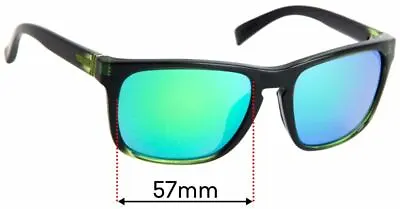 SFx Replacement Sunglass Lenses Fits Von Zipper Lomax - 57mm Wide • $42.99