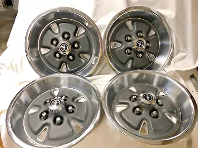 1970 1971 1972 70 71 72 Ford Mustang MAG Hubcap Hub Cap Wheel Cover Set MACH I • $299