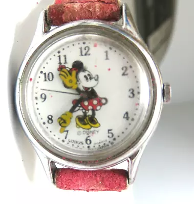 Lorus Women's / Childs Minnie Mouse Watch - V515 6080 New Battery • $11.95