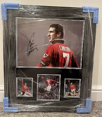 Eric Cantona Signed Manchester United 16×20 Photo • £80