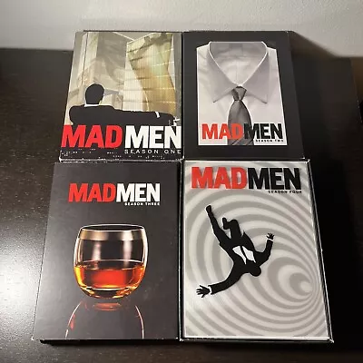 Mad Men Seasons 1-4 TV Show Jon Hamm Elisabeth Moss DVD Free Shipping • $25.60