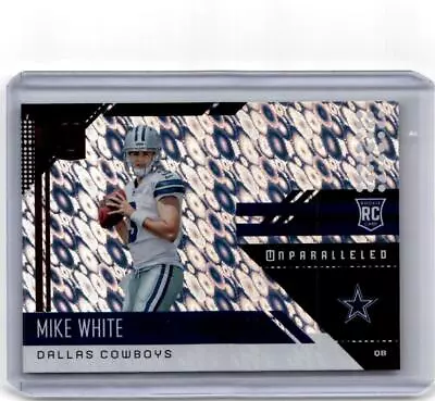 2018 Panini Unparalleled #244 Mike White Flight RC • $6.25