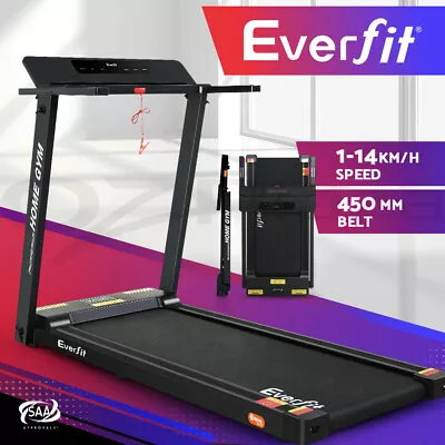 Everfit Treadmill Electric Home Gym Exercise Machine Fitness Fully Foldable • $399.95