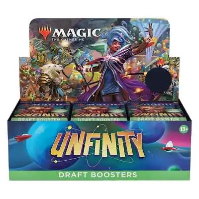 Magic The Gathering Unfinity Draft Booster Box : Sealed Box Of 36 Packs : MTG • £89.95