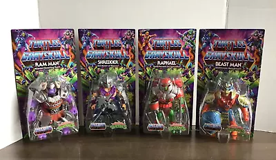 MOTU Origins Turtles Of Grayskull TMNT Wave 2 Complete Set Of 4 Action Figures • $103.99