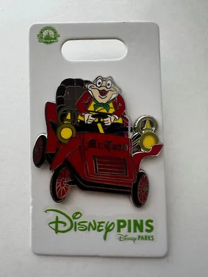 Disney Mr. Toad Pin New 2022 Mr. Toad’s Wild Ride Toady Car Pin New Disneyland • $12.97