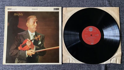 £10 • Buy RARE RB-16243  Heifetz Recital UK RCA-Decca Silver Spot 1st Mono LP NM/EX
