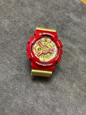 GA-110CS G-Shock Crazy Colors Quartz Men's Dejitaru Red • $159