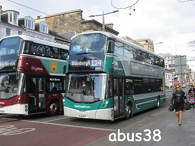 6'x4' Original Bus Colour Photograph Of East Coast Buses 20003 At Edinburgh • £2.50
