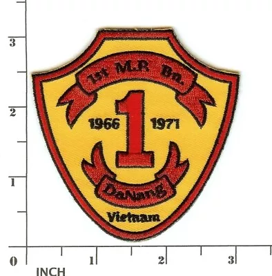 USMC 1st Military Police Battalion VIETNAM 1966-71 Marines PATCH Marine Corps MP • $9.99