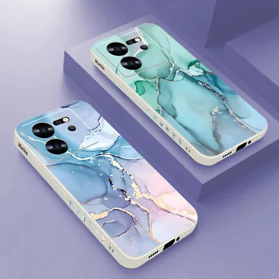 Marble Silicone Soft Case For Xiaomi Redmi Note 12 11 Pro 13T Poco X6 Pro Cover • $8.79