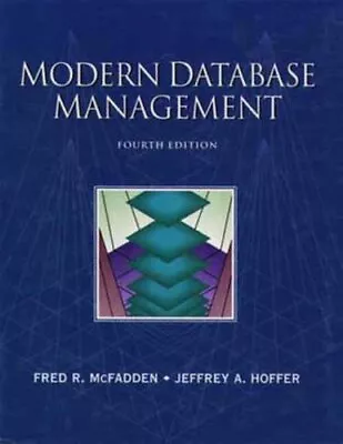 MODERN DATABASE MANAGEMENT By Fred R Mcfadden - Hardcover **Mint Condition** • $25.49