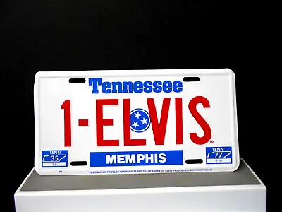 Elvis Presley  1-elvis   Memphis Tennessee Vintage License Plate 1994 New • $10