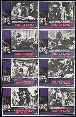 METEOR Sean Connery Natalie Wood MEXICAN LOBBY CARD SET  1979 • $31.99