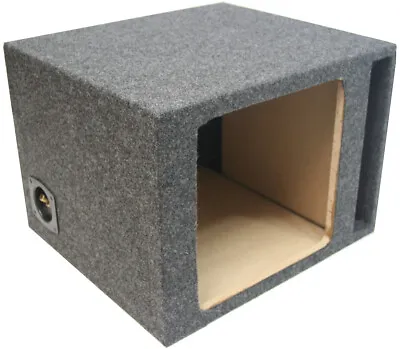 Car Audio Single 10  Vented Square Sub Box Enclosure Fits Kicker L7 Subwoofer • $49.95