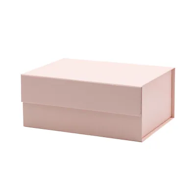 Magnetic Gift Box Collapsible Magnetic Front Flap Closure Unbranded Pink Finish  • $15.99