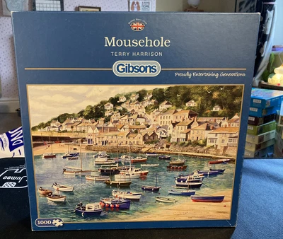 £4.99 • Buy Mousehole 1000 Piece Gibson’s Jigsaw Puzzle Terry Harrison