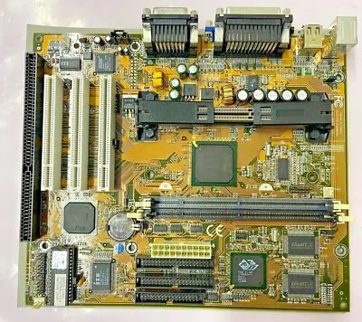 Vintage Chaintech Ct-6esv Intel 440ex Slot 1 Atx Motherboard Vga Sound Mbmx31 • $69.95