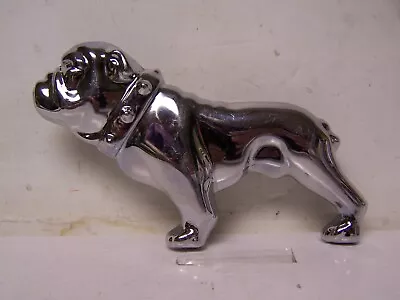 Vintage 27RU247 MACK Truck BULLDOG Chrome Side Fender Door Emblem LEFT B MODEL • $79.99