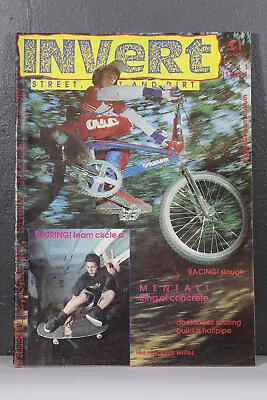 Old School Bmx Invert Bmx Magazine November 1989 Volume 1 Issue 4 • $6.22