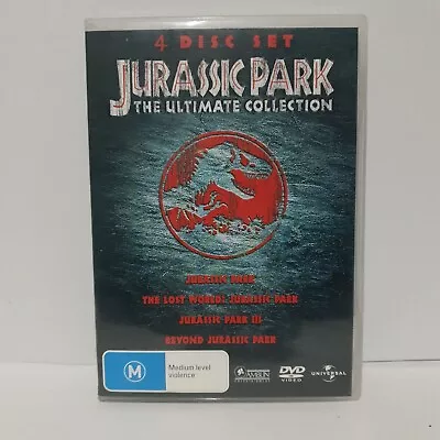 Jurassic Park : The Ultimate Collection DVD Box Set (Region 4 4 Movie) Free Pos • $22