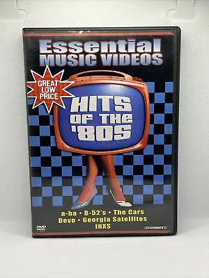 Essential Music Videos - Hits Of The '80s DVD '03 *a-ha Devo B-52s INXS The Cars • $8