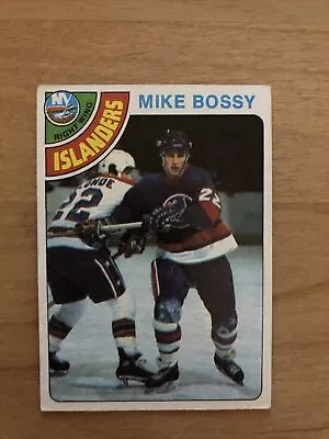 1978-79 Topps Mike Bossy #115 Rookie RC HOF New York Islanders • $25