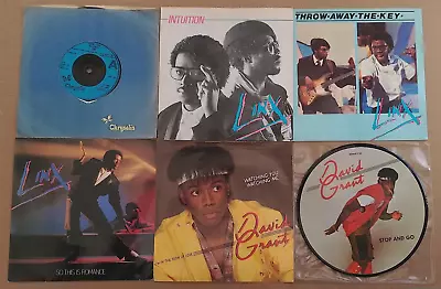 David Grant Jaki Graham & Linx - 11 X Vinyl 7  Singles Including A Picture Disc • £22