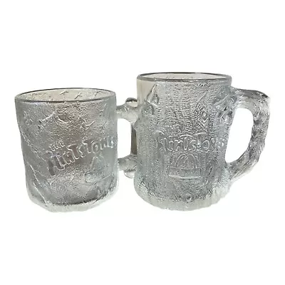 Lot Of 2 Vintage Flinstones Mcdonalds Glass Mugs • $9.99