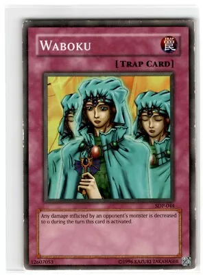 Yu-Gi-Oh! Waboku Common SDP-044 Heavily Played Unlimited • $1.94