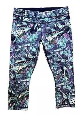 Lululemon Run: Inspire Crop II *All Full-On Luxtreme Size 10 In Iridescent Multi • $17.88