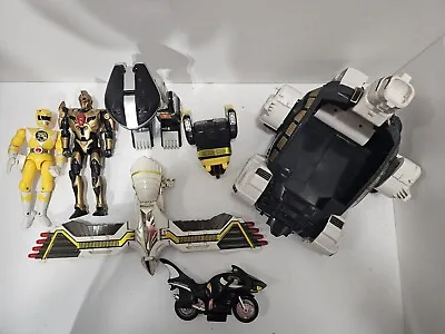 Vintage Mighty Morphin Power Rangers Lot Titanus Falconzord Megazord Frog Parts • $69.99