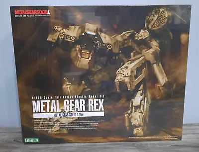 1/100 Metal Gear Rex Metal Gear Solid 4 Ver. Kotobukiya Plastic Model Kit • $145