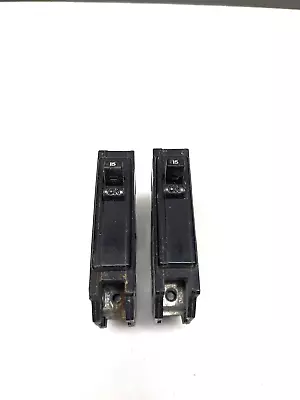 EATON Culter-hummer Type QBH 15 Amp 1 Pole Circuit Breaker • $10