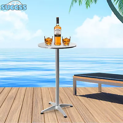 Modern Bar Table Folding Kitchen Height Dining Table Round Pub Table Counter • $63.65