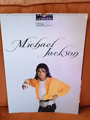 Vintage Michael Jackson 1994 Calendar Rare Collectible MJ Fans Pop Memorabilia  • $18.66