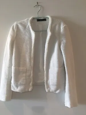 $36 • Buy Mango White Jacket - Size Small