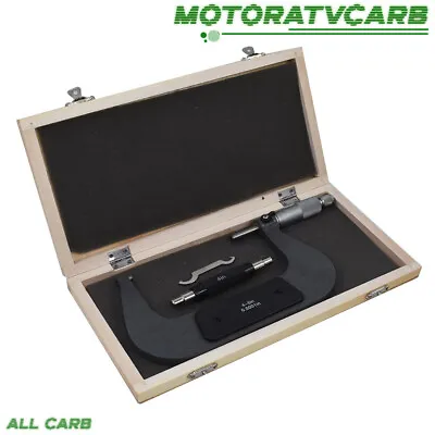ALL-CARB Outside Micrometer 4-5 /0.0001  Carbide Tipped Precision Micrometer • $31.72