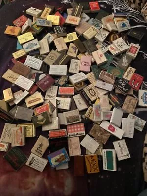 Lot Of 150 Vintage Assorted Matchbook Boxes Match Book Box Various Places • $40.30