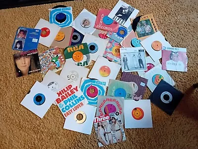 Records Vinyl Singles Joblot Bundle • £1.20