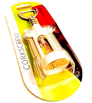£4.99 • Buy NEW Lever Corkscrew Simple To Use Bottle Opener