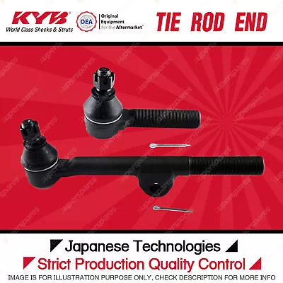 2 Pcs KYB Front Tie Rod Ends For Toyota Hilux LN106R 2.8L I4 Utility 1988-1998 • $80.95